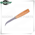 Tire courbé Patch Knifes, coupe en caoutchouc, couteau point conique