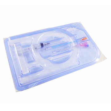 ISO 13485 medical packaging for injection syringe sterile blister