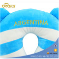 Almohada de cuello inflable Affordable Promocional 2016 U en forma de almohada de viaje