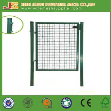 Green Powder Coated Walkway Welded Garden Gate