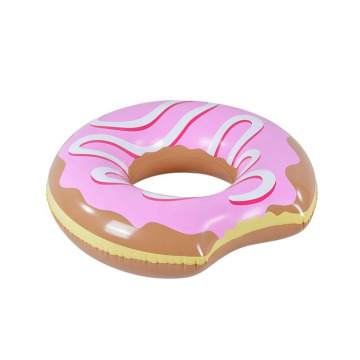 Pink Donut Schwimmring Pool Float Wasserrohr