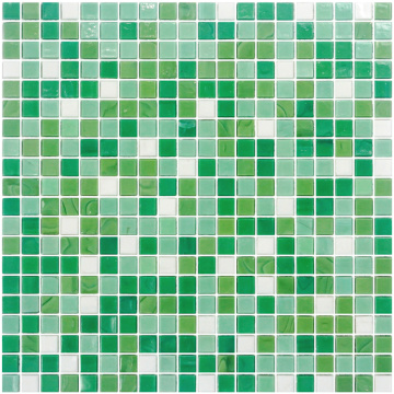 GREENS GLAS MOSAIC Kunst Italty Wandfliesen