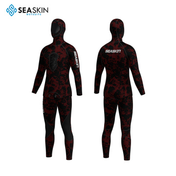 Impression personnalisée Seaskin Men de camouflage 3 mm Spearfishing wetsousses