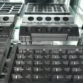 electronic packaging black blister tray for module