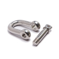 Stainless steel D shackle Japan type DEE shackle