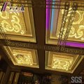 Moda e Decoracive Squre Gold Ceiling Light com Lobby