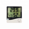 Higrómetro termómetro digital con reloj despertador