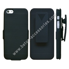 iPhone 5 cas couvrir Slim main protecteur Holster avec Ki