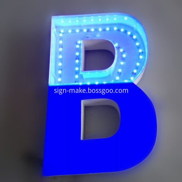 Advertising Letter Sign