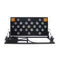 Folding stand aluminum led traffic arrow board