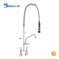 Corner Sink Single Basin Faucet