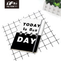 Custom word style stationery notebook with elastic strap diary