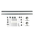 Grey Coating Sliding Door Hardware Kits