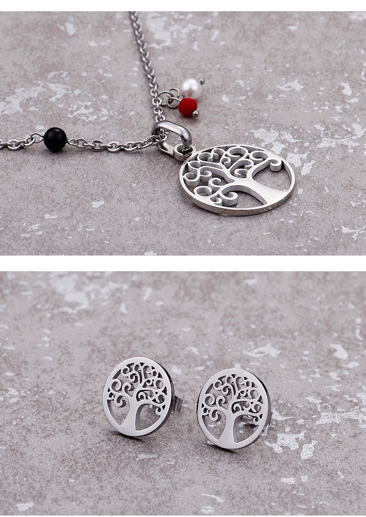 Tree shape jewelry set