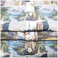 Men Casual Silk Cotton Photo Digital Print Shirt