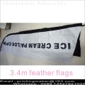 Promotion Feather Flags Custom With  Kits