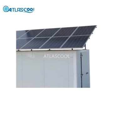 Solar-powered cold storage room