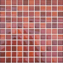 300x300x4mm Mixcolor Glass Mosaic Tile