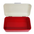 Small Rectangle Bread Bin with Aluminum Handle