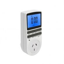 AU 12/24 Stunden Plug-In-Timer-Switch-Socket