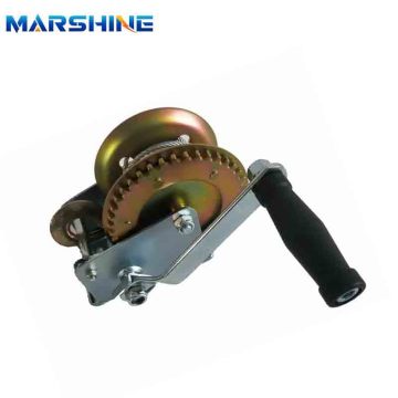 Small Boat Trailer Wire Rope Hand Crank Winch