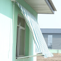 Commercial outdoor garden retractable side awning