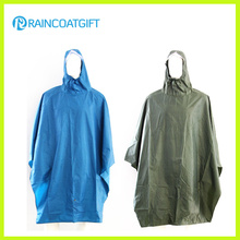 Poncho de lluvia de PVC poliéster adulto Rpy-052
