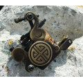 New style Brass Carving Tattoo Machine Gun