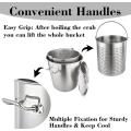 64Quart Stainless Steel Stock Pot with Basket