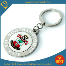 Supply Good Quality Custom Christmas Style Enamel Metal Keyring (LN-0214)