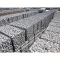 Gabion de treillis métallique soudé en alliage de zinc-aluminium