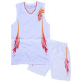 polyester mesh basketball sportswear with fashion design