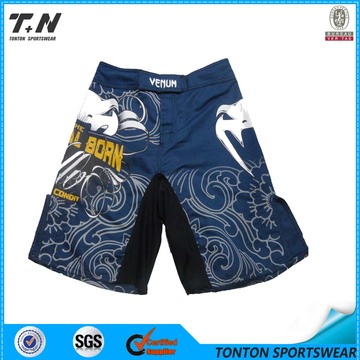 2015 Пользовательские шорты / сублимационные шорты MMA / MMA Fight Gear