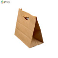 Hot Selling Kraft Paper Restaurant Food Packaging Bags