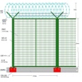 High Quality Kunststoff Produkte Airport Sicherheitszaun