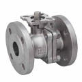 JIS 10K Flange 2pc из нержавеющей стали шариковой клапан