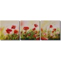 100% Handmade Contemporary Flower Oil Painting (FL3-215)