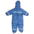 Hellblau Mit Kapuze Reflektierende Wasserdichte Overalls für Baby / Kinder