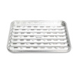 Assiette creuse en aluminium pour barbecue