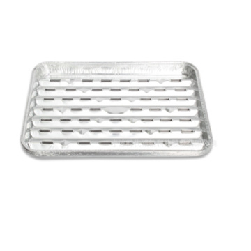 Assiette creuse en aluminium pour barbecue