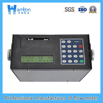 Black Protable Ultrasonic Flow Meter