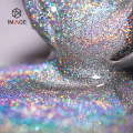 Brilliant Rainbow Holographic Pigment Powder for Nails Art / Car Paint / Encres d&#39;impression