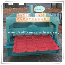 Glazed Roof Tile Roll Forming Construction Machine Tile Machine For Sale