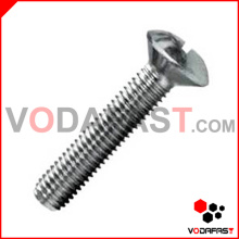 Raised Oval Half Countersunk Head Machine Screw