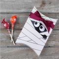 Customized Printed Paper Pillow Box For Halloween