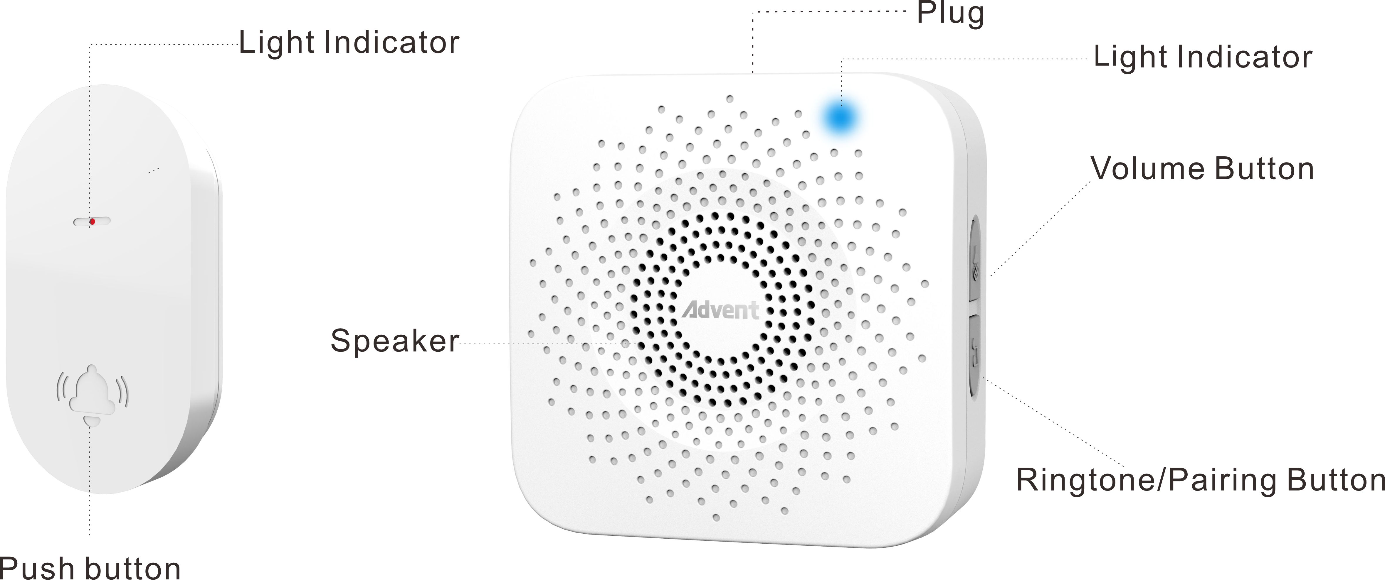 FLD-W1901,wireless doorbell FLD-W1901,wireless doorbell