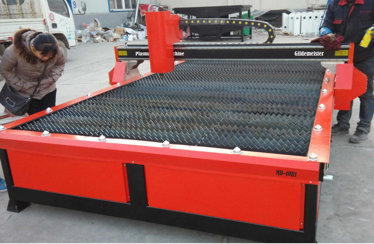 Table plasma cutting machine 