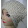 Hiver acrylique bonnet chaud