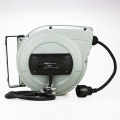 A18 portable 25M garage industrial use electric retractable power cord reel extension cable reel