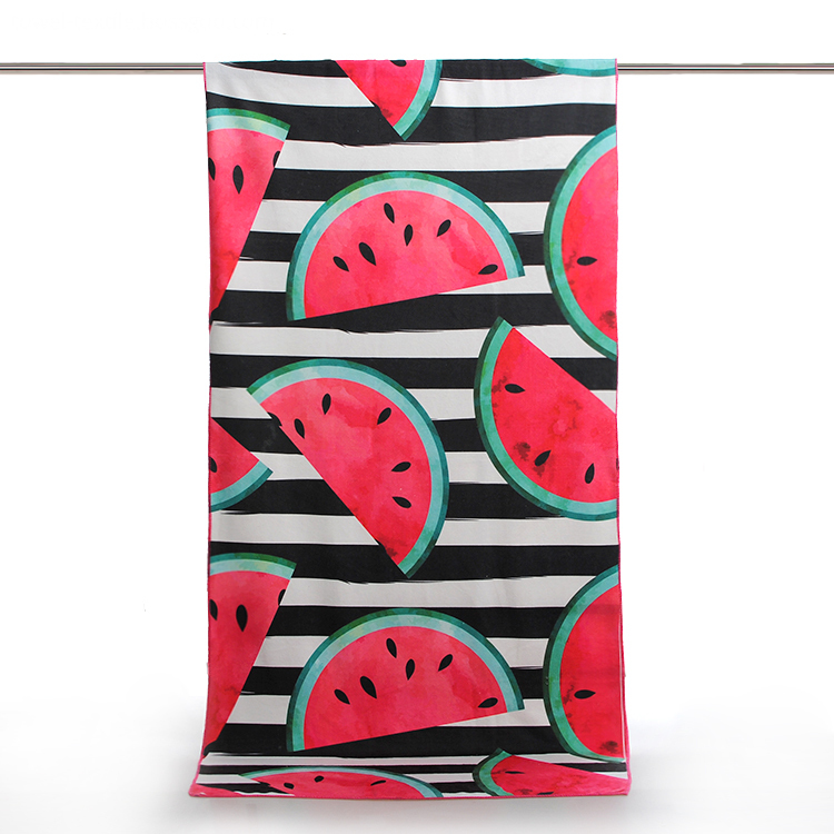 microfiber printing beach towel